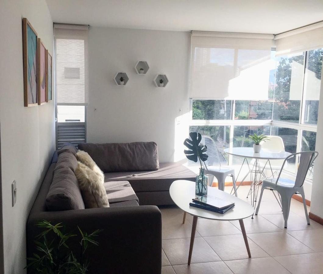 Apartament Moderno Apartamento Poblado 10 Min Del Lleras Y Provenza Medellín Zewnętrze zdjęcie